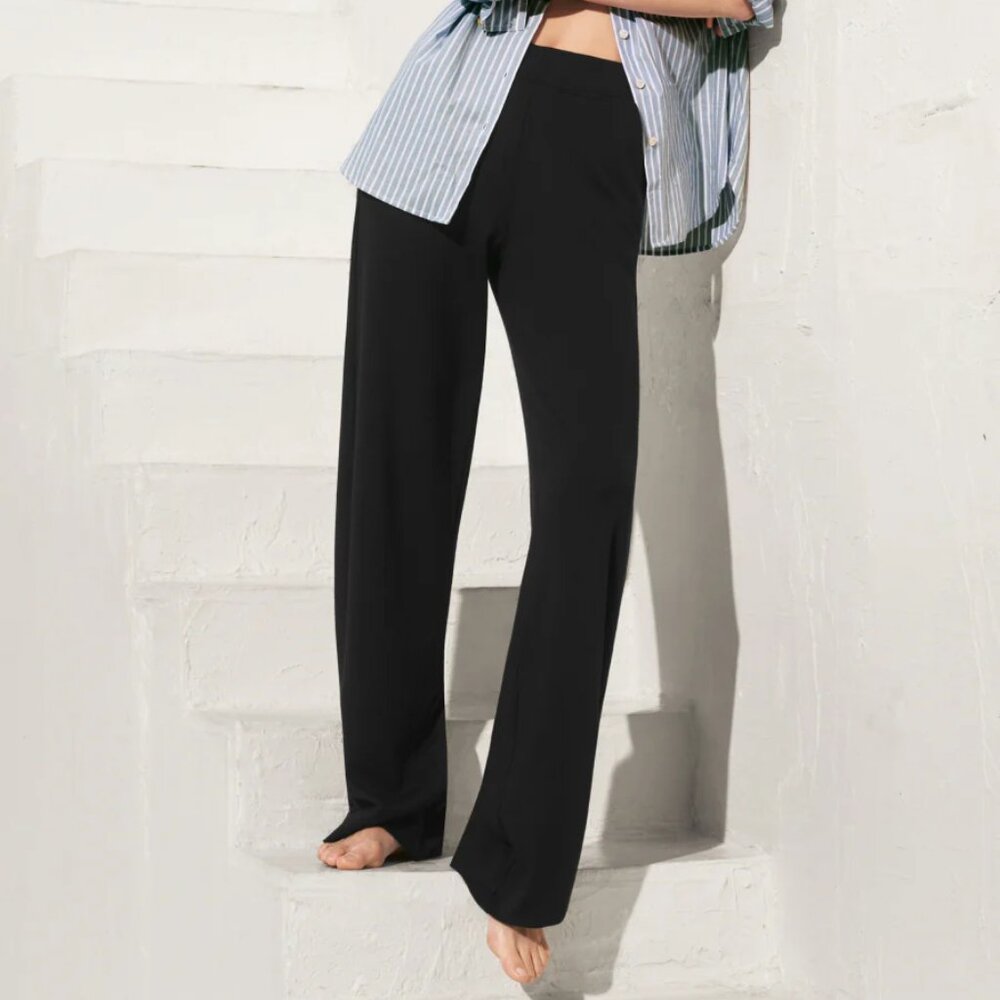 AYR | US M (R inseam) | The High Hopes Wide-Leg Sweatpants | Tan/Biscuit - Picture 5 of 7